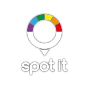 Logotipo cliente plataforma de eventos Spot it Events