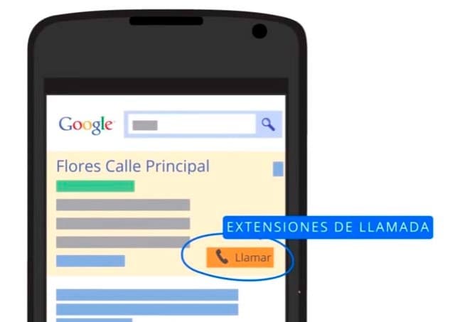 extensión llamada google ads